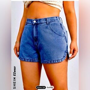 Bundle of 2 Shein Denim Shorts size XL